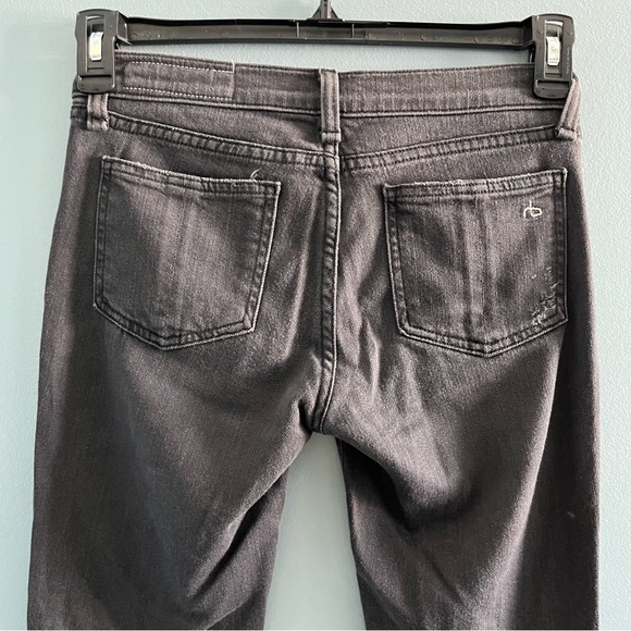 Rag & Bone Distressed Skinny Jeans - Picture 6 of 12